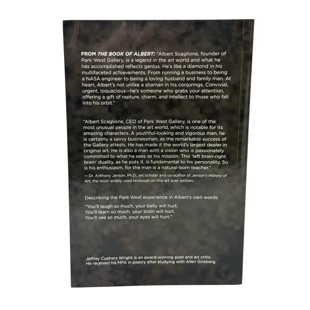Jeffrey Cyphers Wright - The Book Of Albert - Park West Art Dealer Spring 23 New